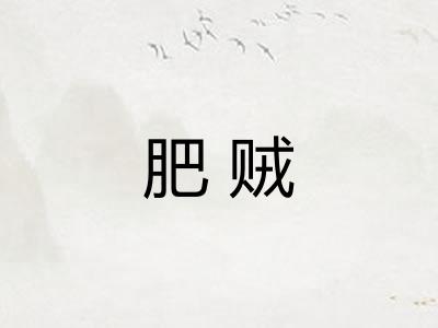 肥贼