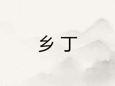 乡丁