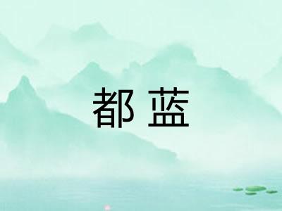 都蓝
