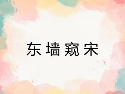 东墙窥宋