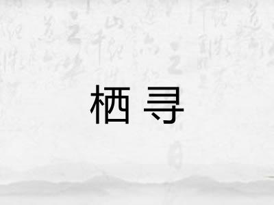 栖寻