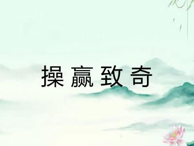 操赢致奇