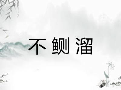 不鲗溜