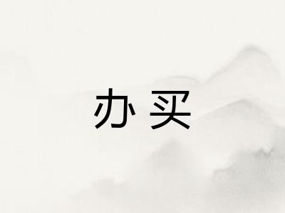 办买