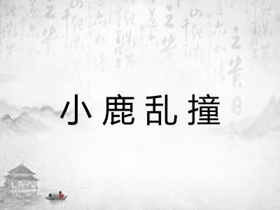 小鹿乱撞