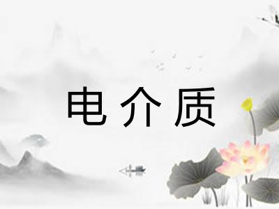 电介质