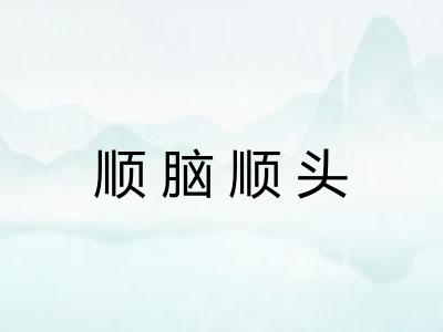 顺脑顺头