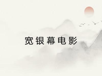 宽银幕电影