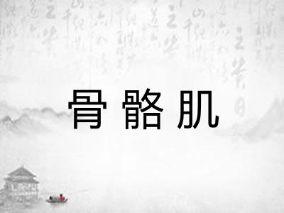 骨骼肌