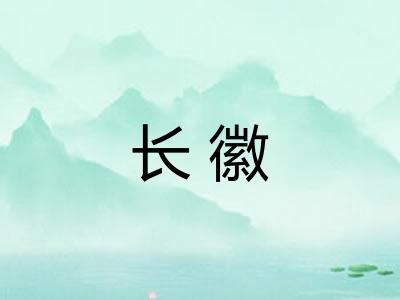 长徽