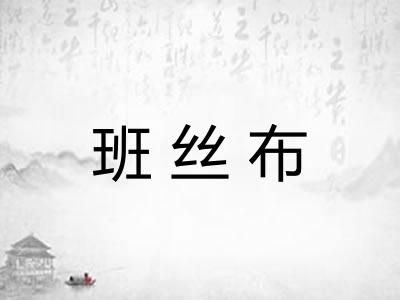 班丝布