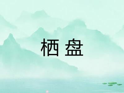 栖盘