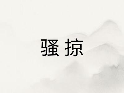 骚掠