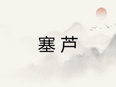 塞芦