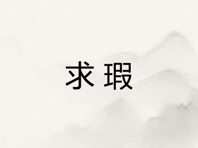 求瑕