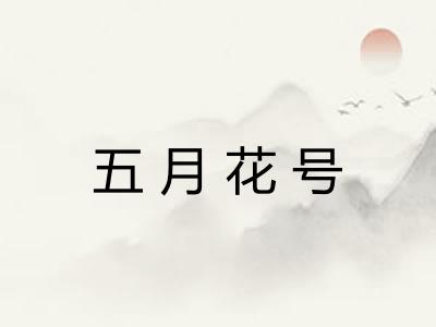 五月花号