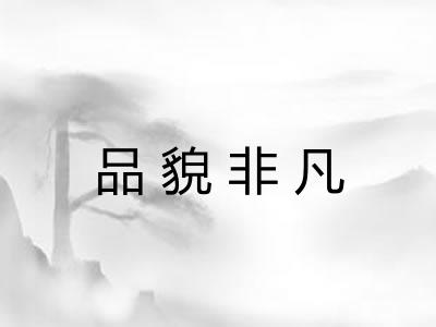品貌非凡