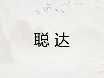 聪达