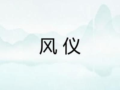 风仪
