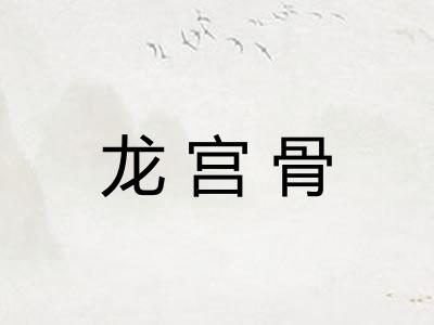 龙宫骨