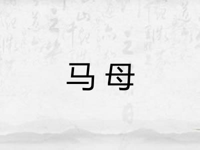 马母