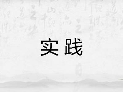 实践