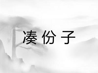 凑份子