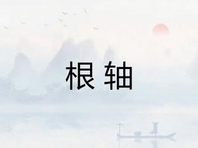 根轴