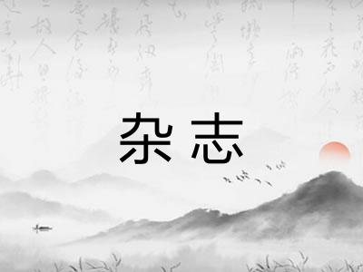 杂志