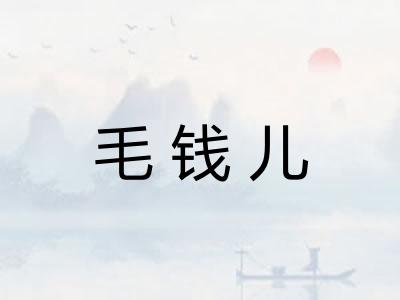毛钱儿