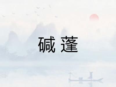 碱蓬