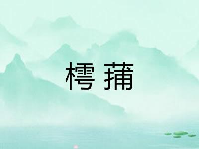 樗蒱