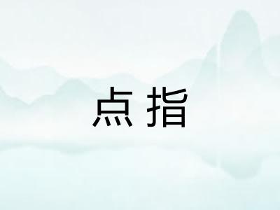 点指