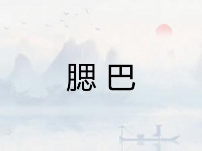 腮巴