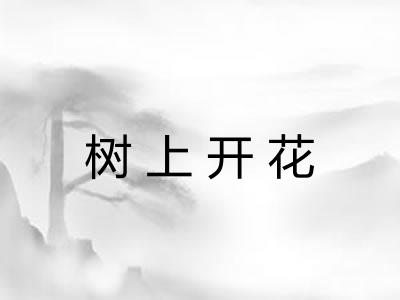 树上开花