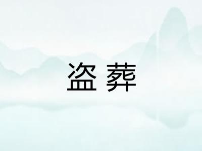 盗葬
