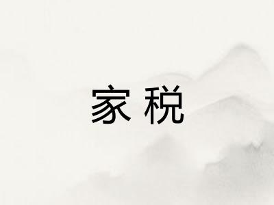 家税