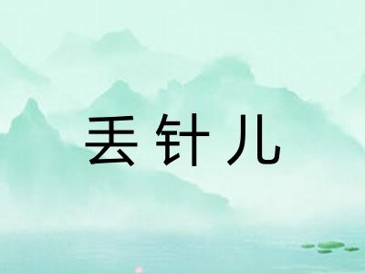 丢针儿