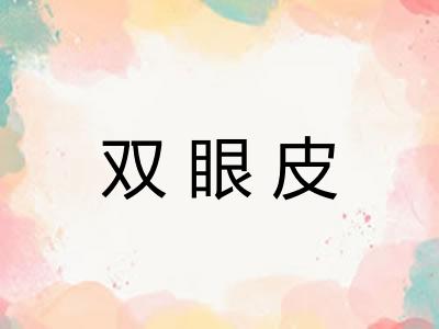 双眼皮