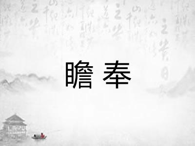 瞻奉