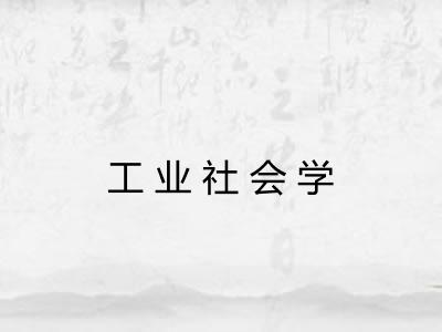工业社会学