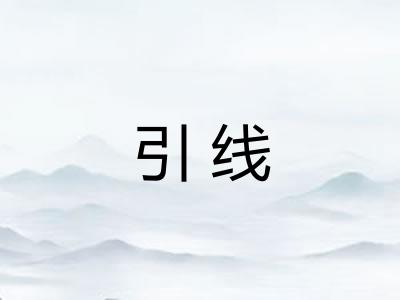 引线