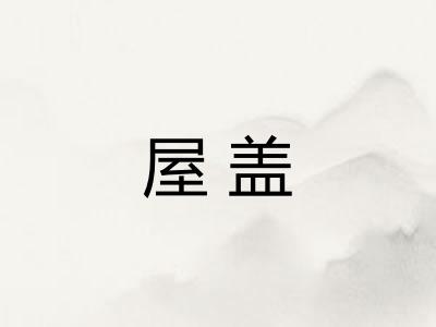 屋盖