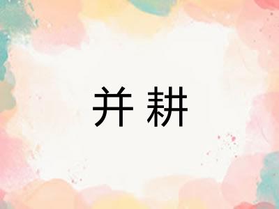 并耕
