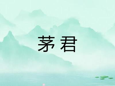 茅君