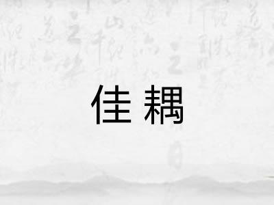 佳耦