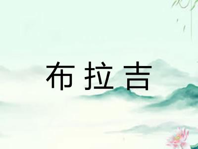 布拉吉