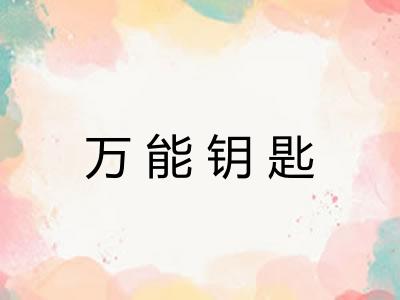 万能钥匙