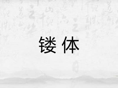 镂体