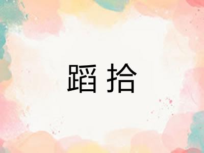 蹈拾